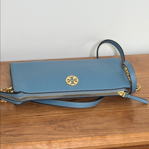Tory Burch Blue Leather Crossbody Bag - Picture 6 of 7